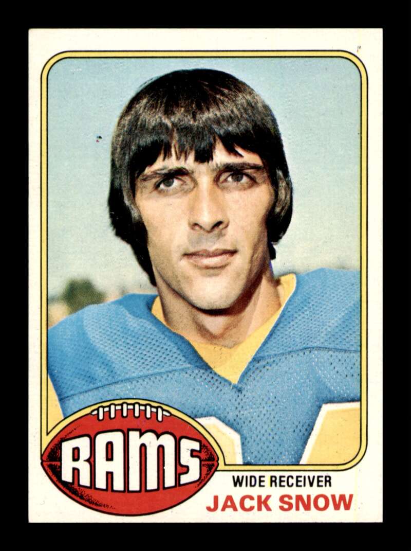 Load image into Gallery viewer, 1976 Topps Jack Snow #401 Los Angeles Rams Image 1
