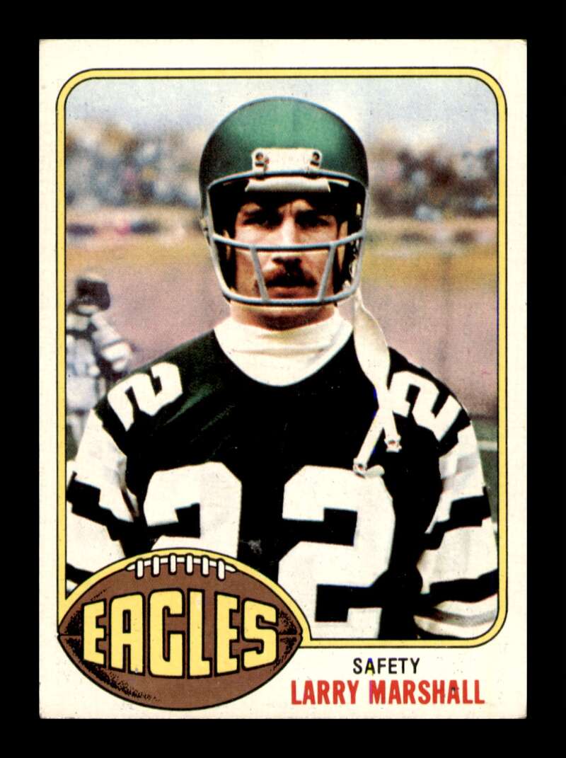 Load image into Gallery viewer, 1976 Topps Larry Marshall #302 Rookie RC Philadelphia Eagles Image 1
