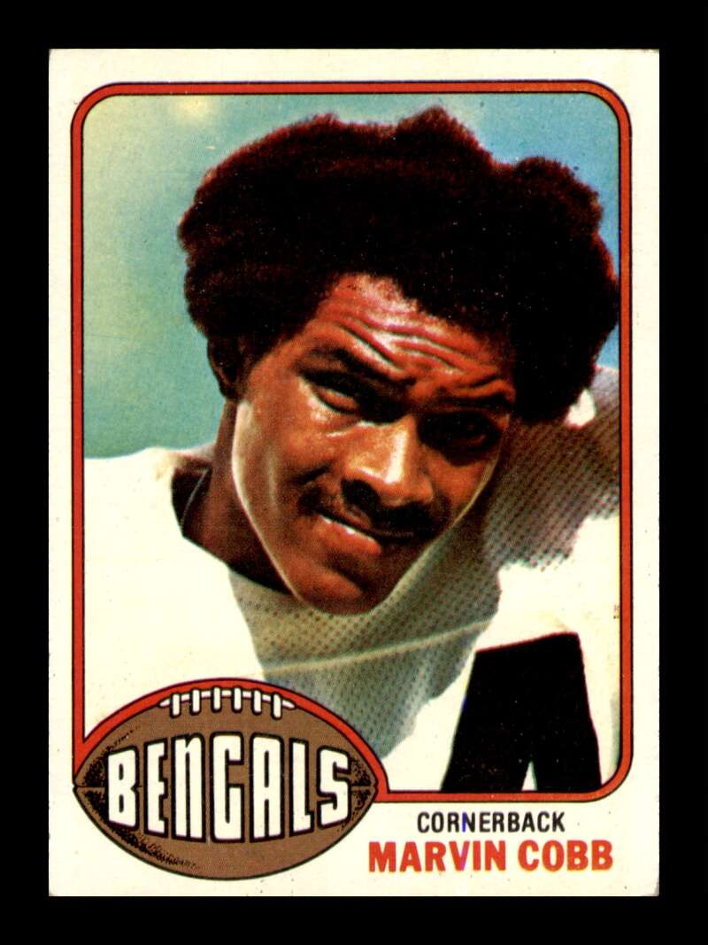 Load image into Gallery viewer, 1976 Topps Marvin Cobb #292 Rookie RC Cincinnati Bengals Image 1
