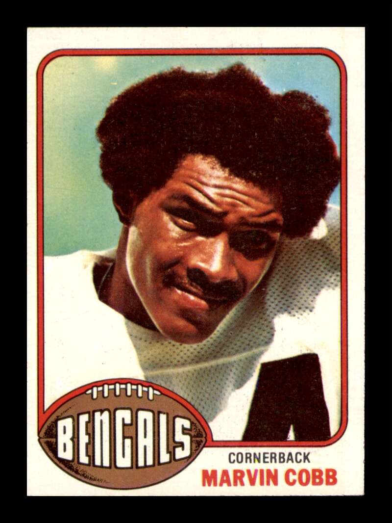 Load image into Gallery viewer, 1976 Topps Marvin Cobb #292 Rookie RC Cincinnati Bengals Image 1
