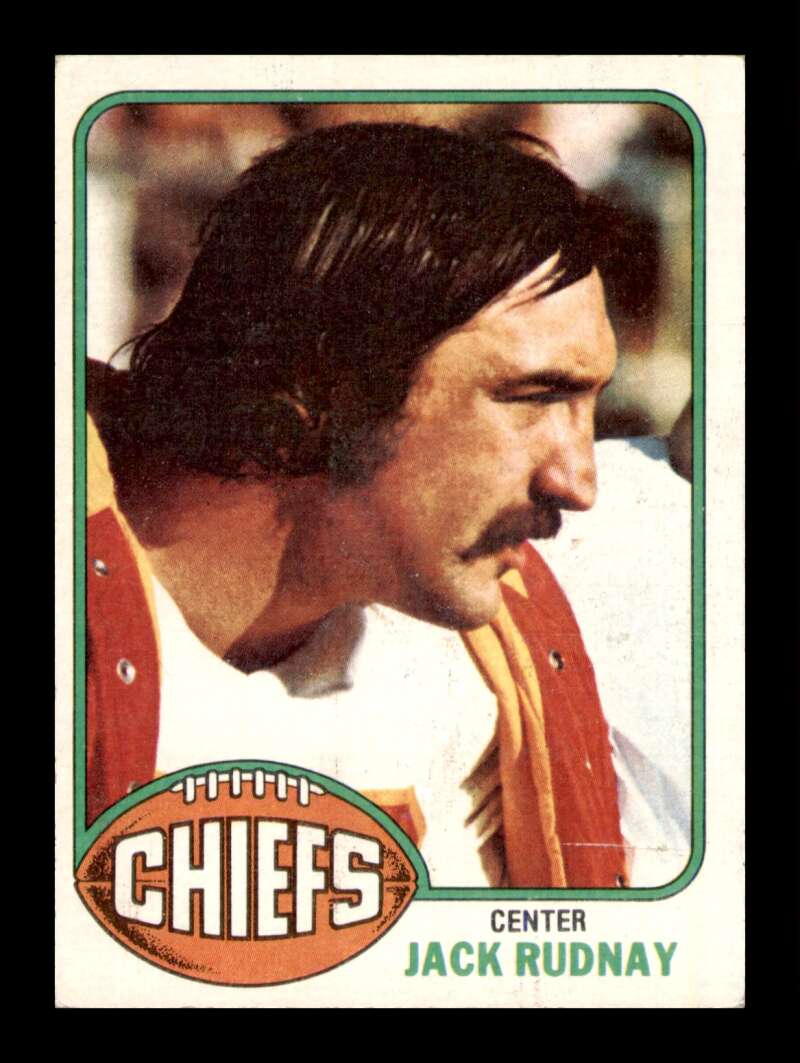 Load image into Gallery viewer, 1976 Topps Jack Rudnay #277 Kansas City Chiefs Image 1
