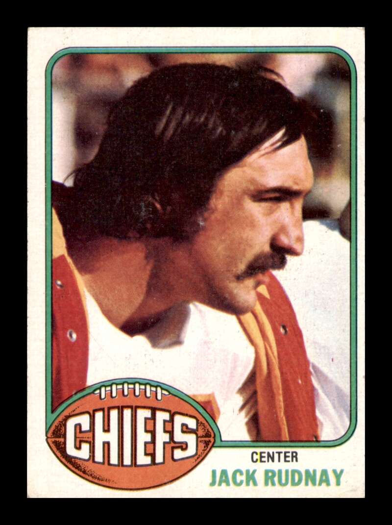 Load image into Gallery viewer, 1976 Topps Jack Rudnay #277 Kansas City Chiefs Image 1
