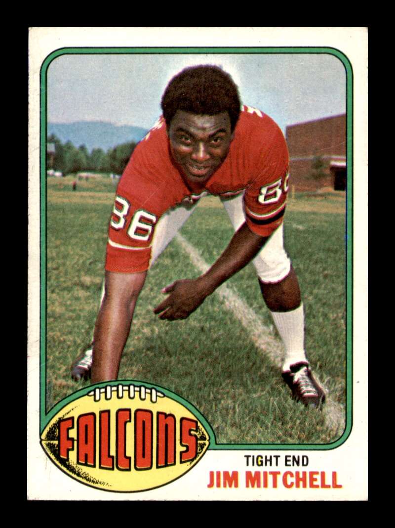 Load image into Gallery viewer, 1976 Topps Jim Mitchell #276 Atlanta Falcons Image 1
