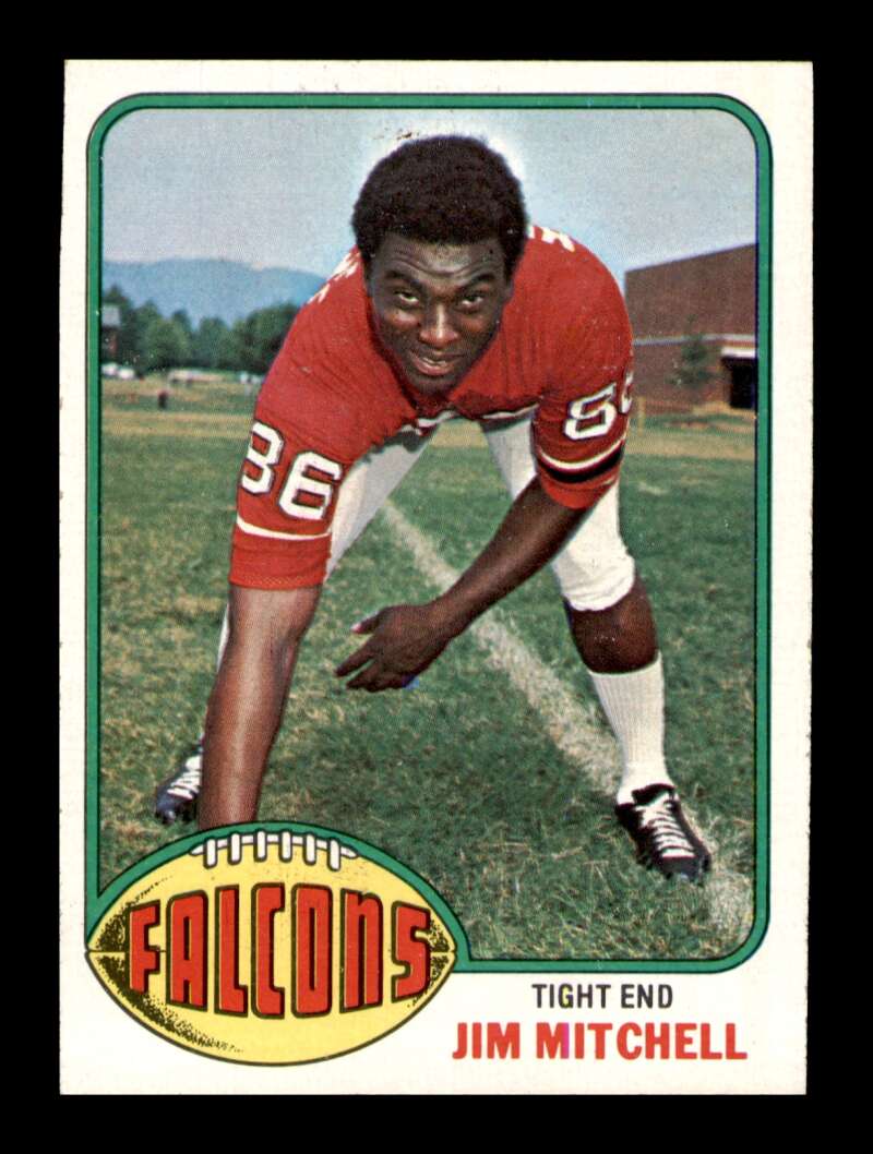 Load image into Gallery viewer, 1976 Topps Jim Mitchell #276 Atlanta Falcons Image 1
