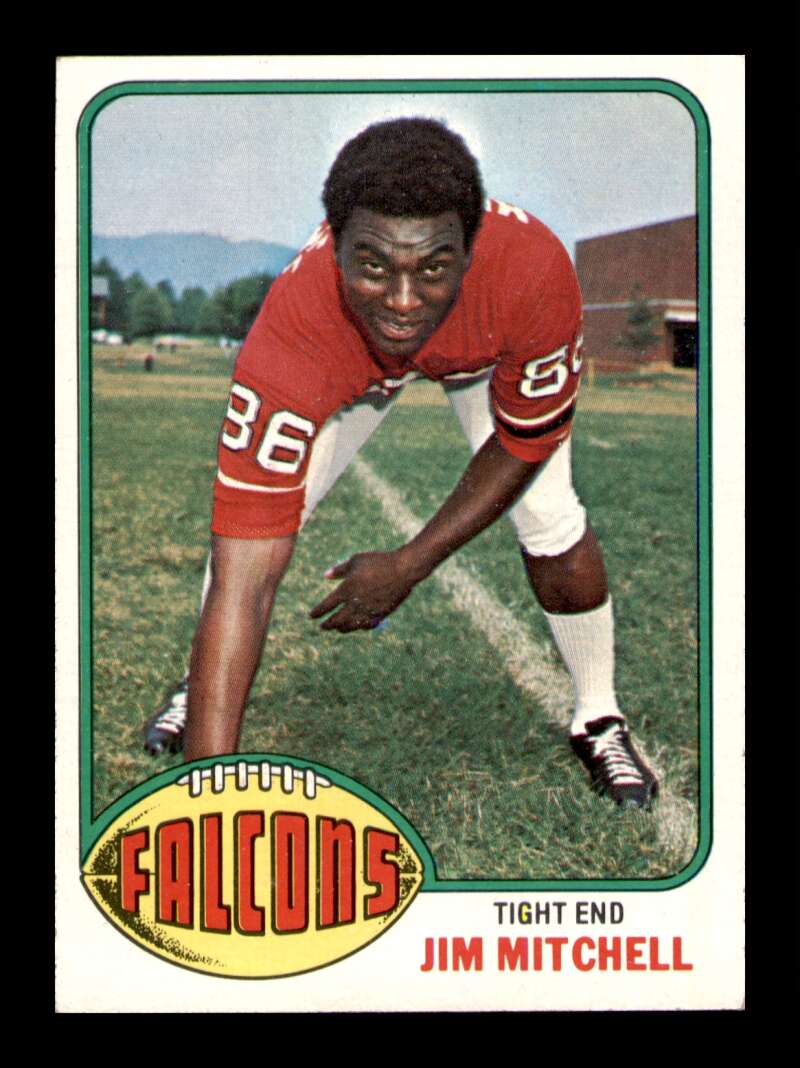 Load image into Gallery viewer, 1976 Topps Jim Mitchell #276 Atlanta Falcons Image 1
