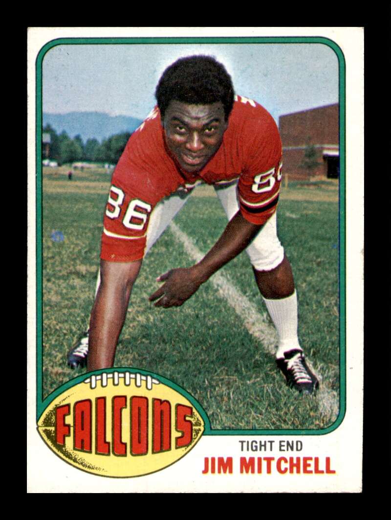 Load image into Gallery viewer, 1976 Topps Jim Mitchell #276 Atlanta Falcons Image 1
