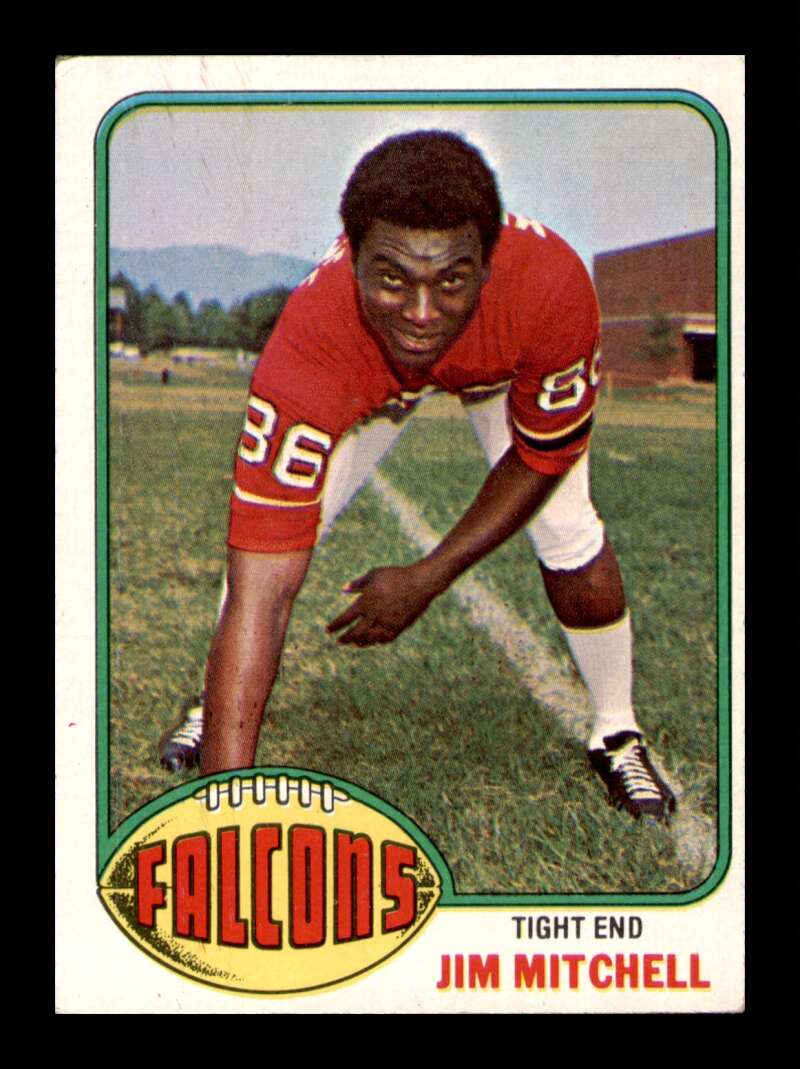 Load image into Gallery viewer, 1976 Topps Jim Mitchell #276 Atlanta Falcons Image 1
