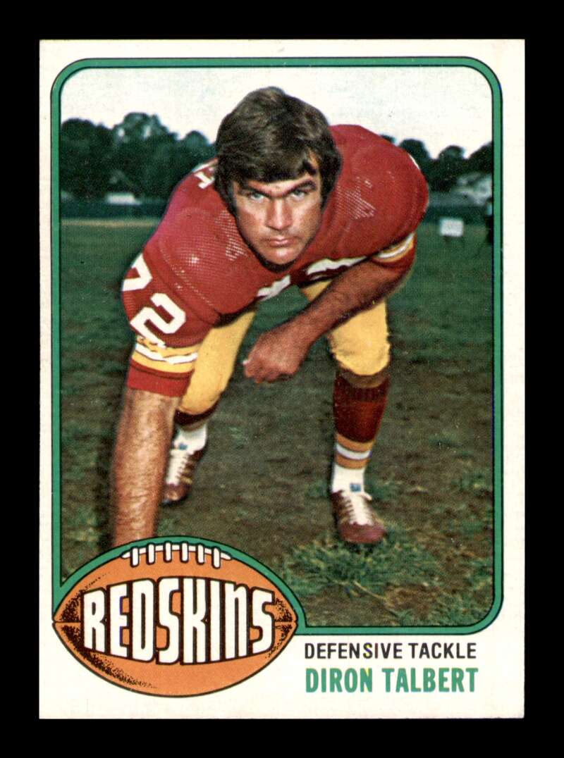 Load image into Gallery viewer, 1976 Topps Diron Talbert #272 Washington Redskins Image 1
