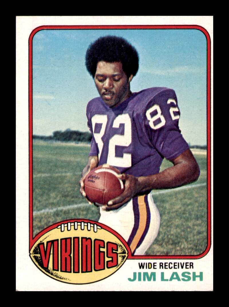 Load image into Gallery viewer, 1976 Topps Jim Lash #271 Rookie RC Minnesota Vikings Image 1
