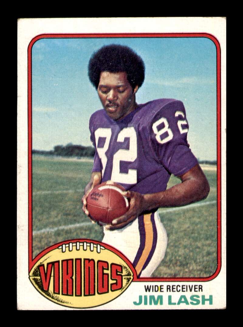 Load image into Gallery viewer, 1976 Topps Jim Lash #271 Rookie RC Minnesota Vikings Image 1
