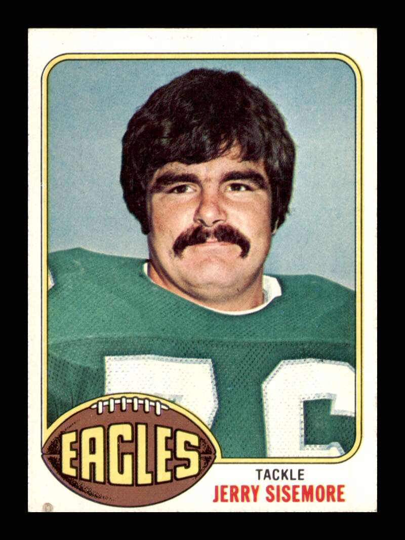 Load image into Gallery viewer, 1976 Topps Jerry Sisemore #524 Philadelphia Eagles Image 1
