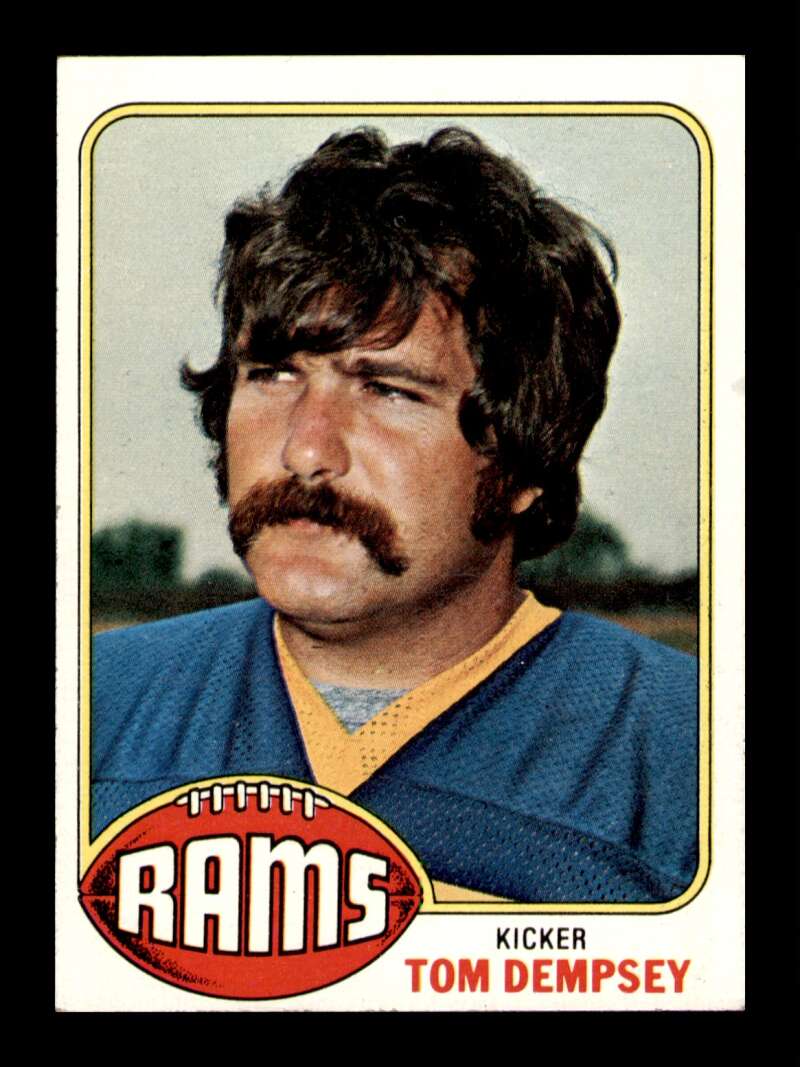 Load image into Gallery viewer, 1976 Topps Tom Dempsey #519 Los Angeles Rams Image 1
