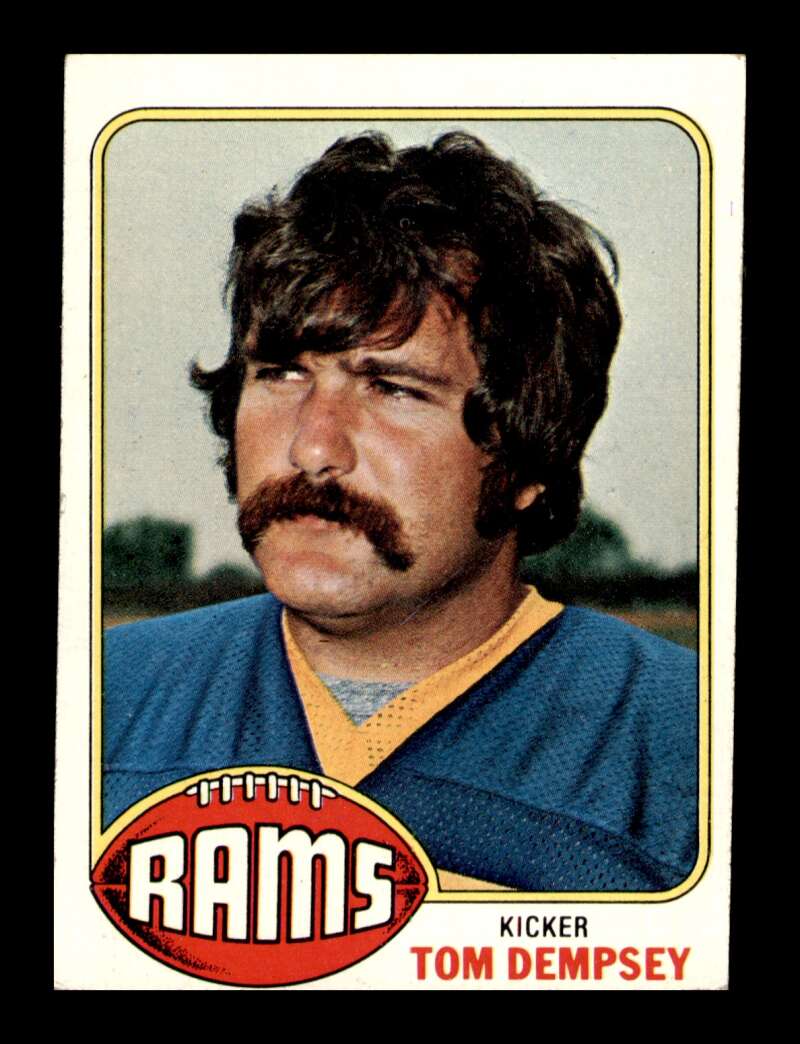 Load image into Gallery viewer, 1976 Topps Tom Dempsey #519 Los Angeles Rams Image 1
