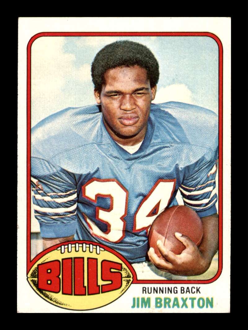 Load image into Gallery viewer, 1976 Topps Jim Braxton #514 Buffalo Bills Image 1
