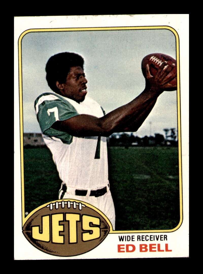 Load image into Gallery viewer, 1976 Topps Ed Bell #512 New York Jets Image 1
