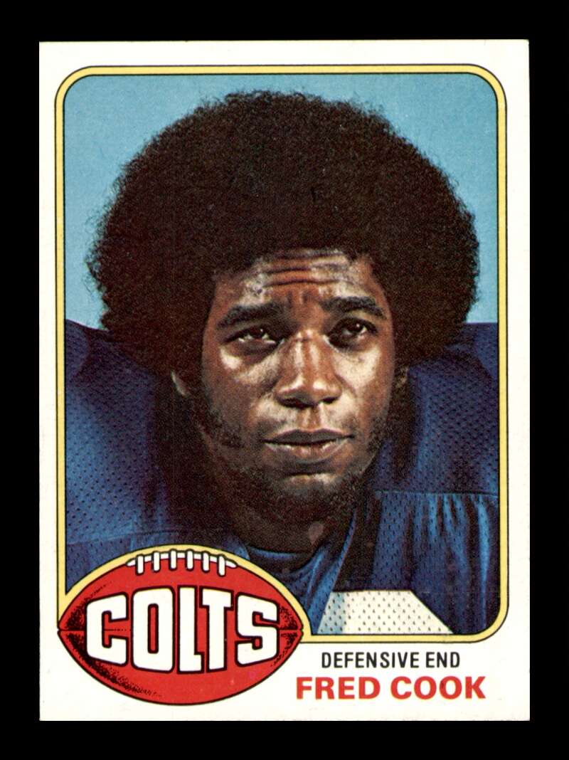 Load image into Gallery viewer, 1976 Topps Fred Cook #503 Rookie RC Baltimore Colts Image 1
