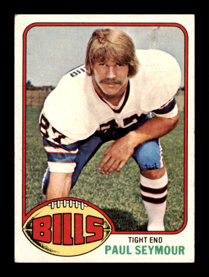 Load image into Gallery viewer, 1976 Topps Paul Seymour #489 Buffalo Bills Image 1
