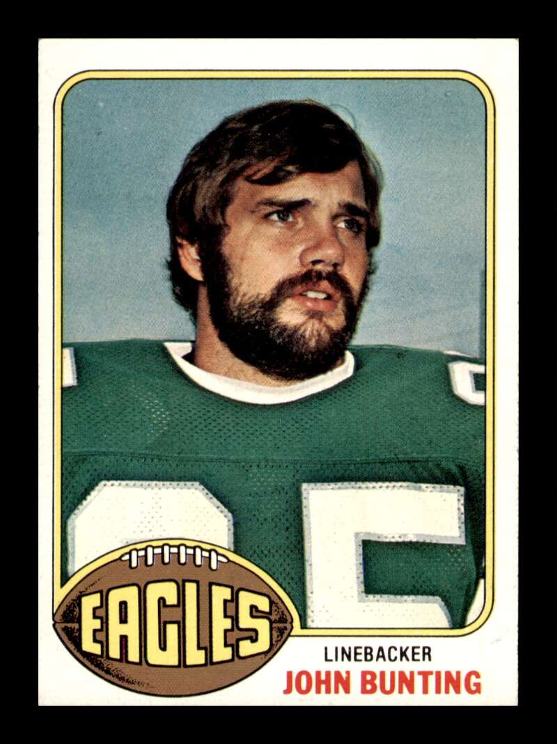 Load image into Gallery viewer, 1976 Topps John Bunting #481 Rookie RC Philadelphia Eagles Image 1
