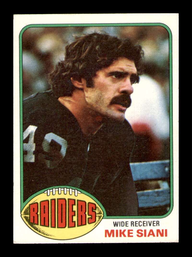 Load image into Gallery viewer, 1976 Topps Mike Siani #443 Oakland Raiders Image 1
