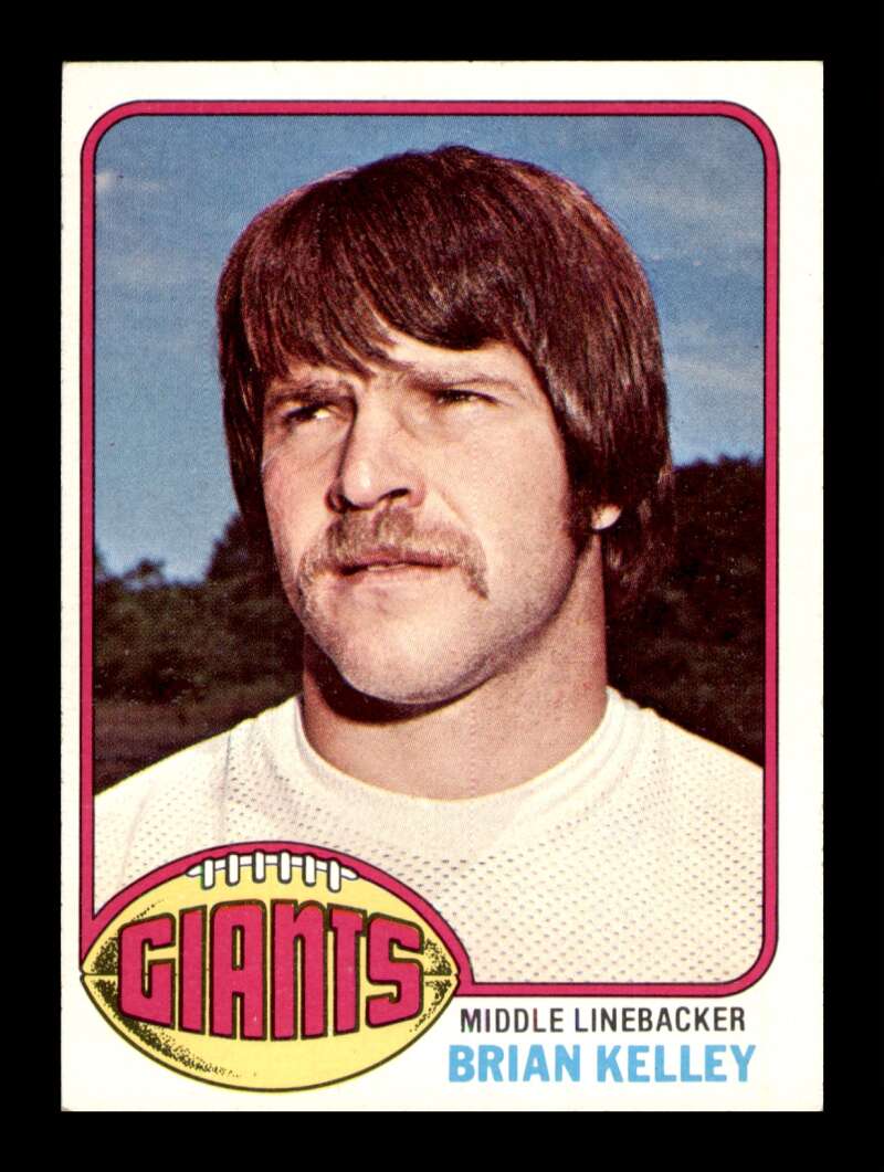 Load image into Gallery viewer, 1976 Topps Brian Kelley #264 Rookie RC New York Giants Image 1
