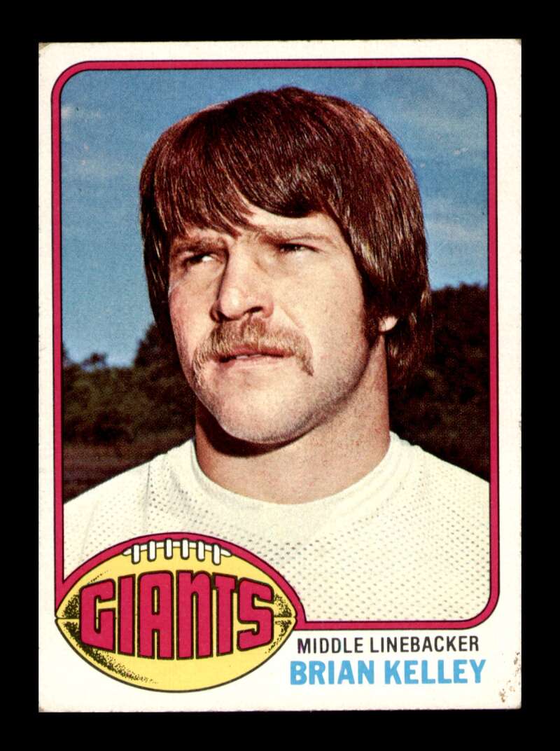 Load image into Gallery viewer, 1976 Topps Brian Kelley #264 Rookie RC New York Giants Image 1
