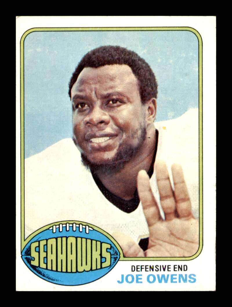 Load image into Gallery viewer, 1976 Topps Joe Owens #259 Seattle Seahawks Image 1
