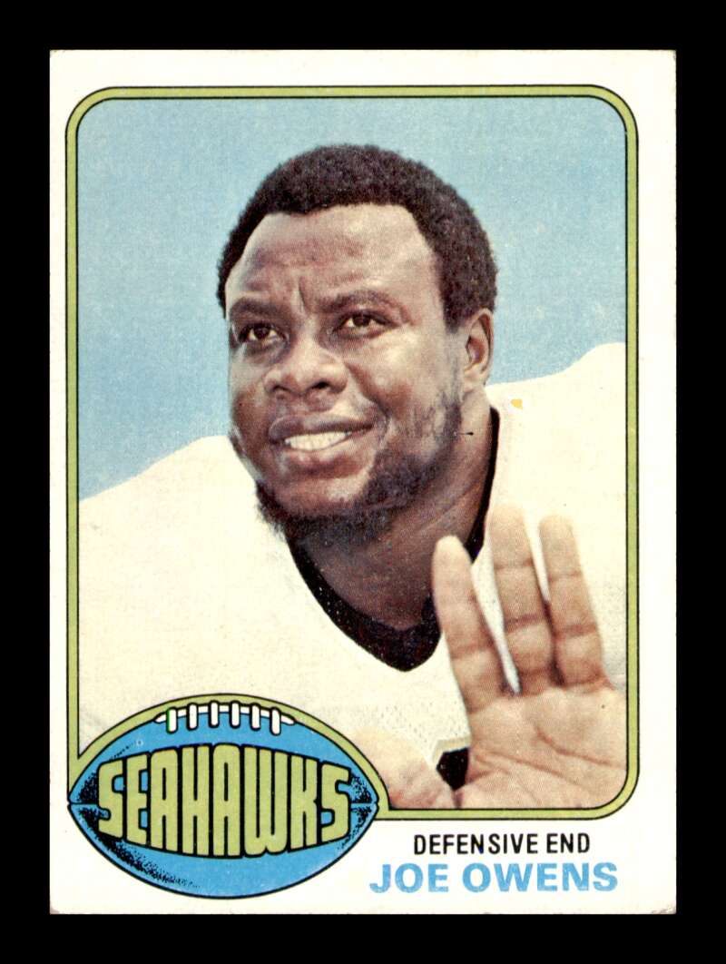 Load image into Gallery viewer, 1976 Topps Joe Owens #259 Seattle Seahawks Image 1
