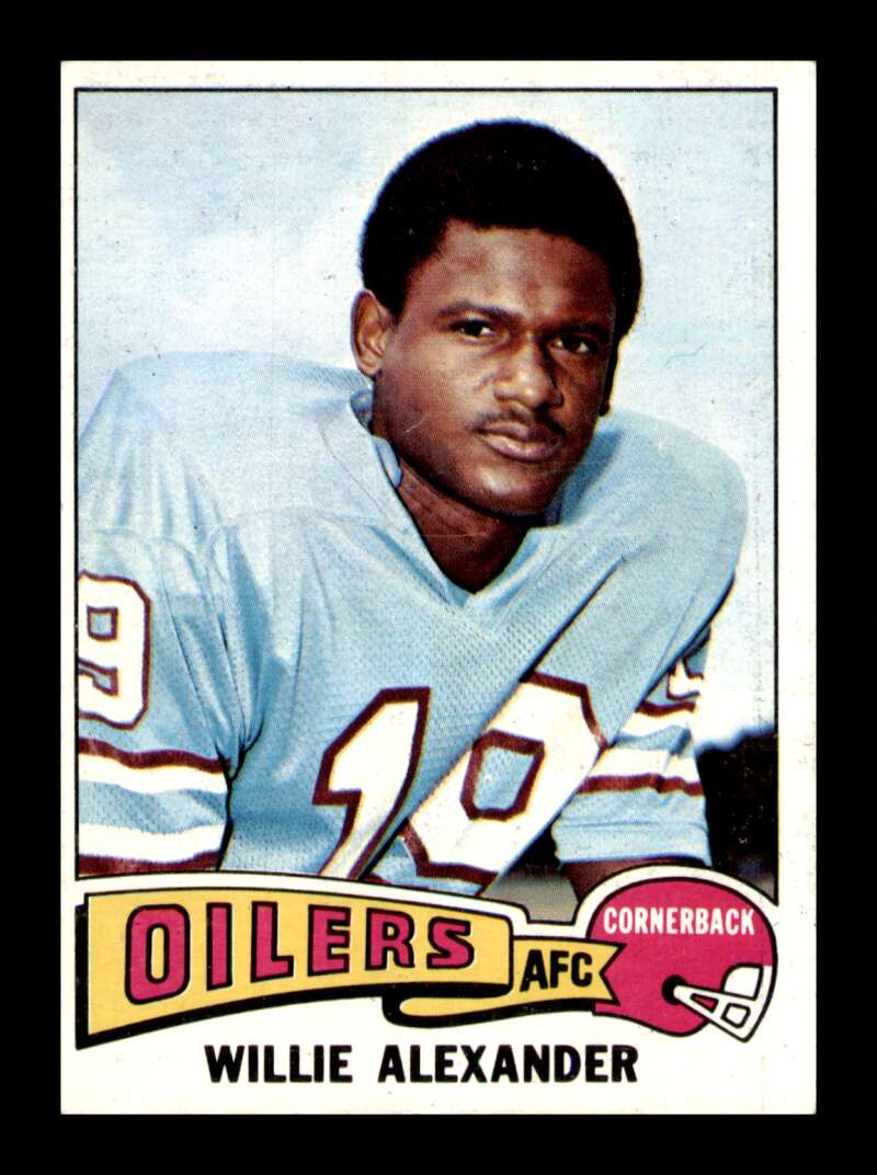 Load image into Gallery viewer, 1975 Topps Willie Alexander #139 Houston Oilers Image 1
