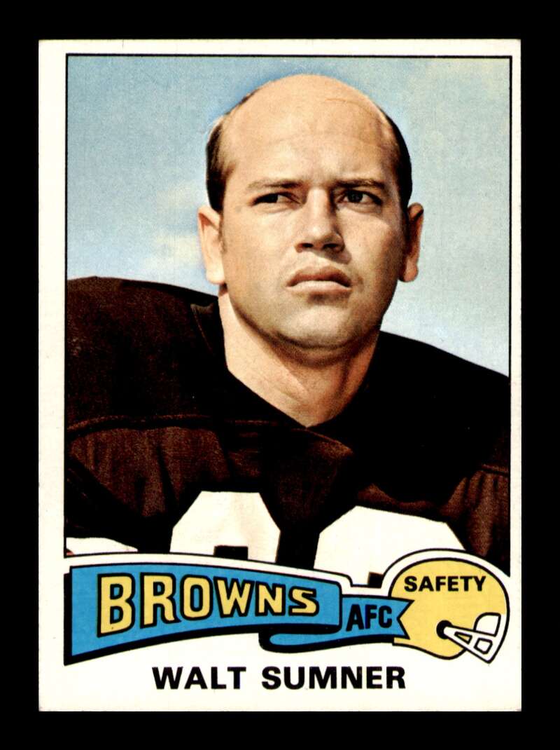 Load image into Gallery viewer, 1975 Topps Walt Sumner #137 Cleveland Browns Image 1
