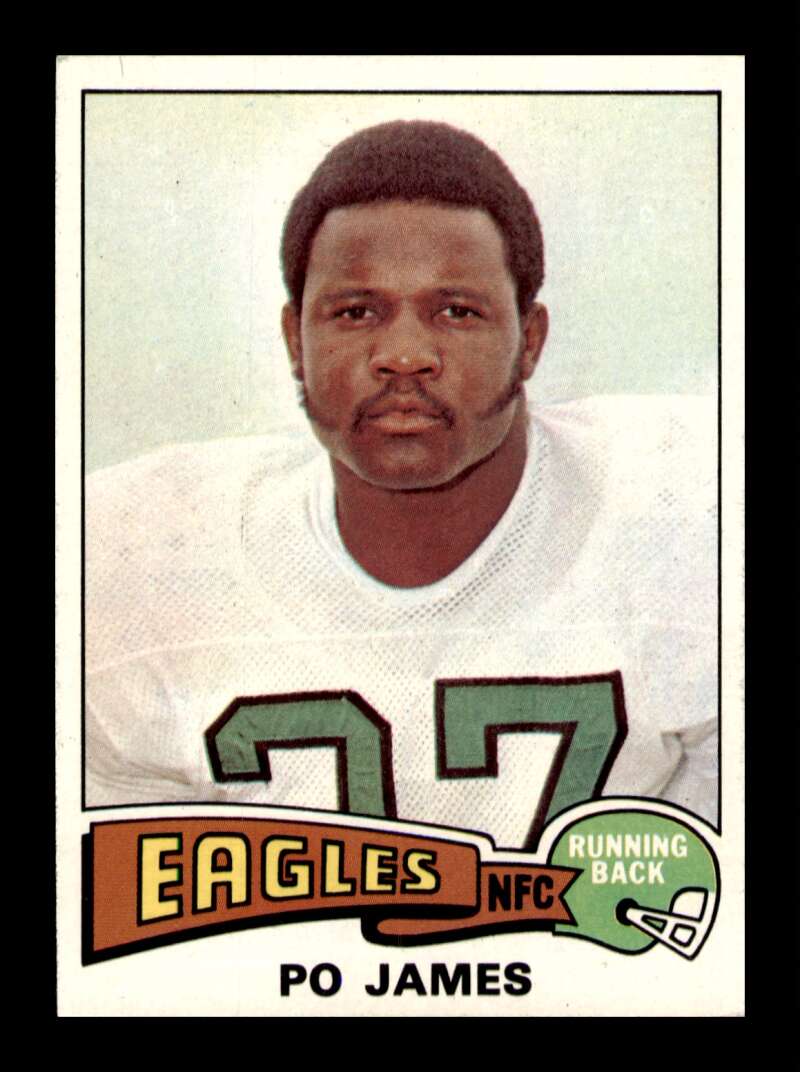 Load image into Gallery viewer, 1975 Topps Po James #136 Philadelphia Eagles Image 1
