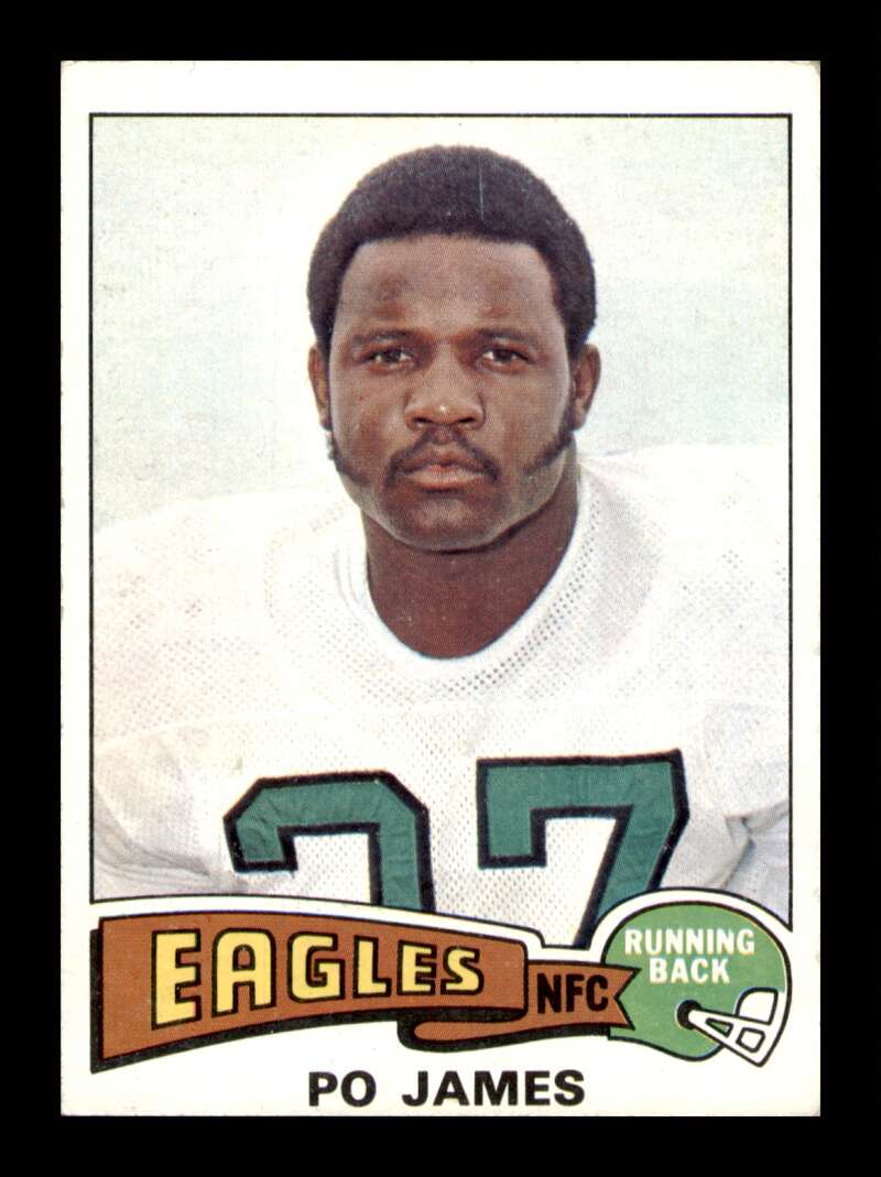 Load image into Gallery viewer, 1975 Topps Po James #136 Philadelphia Eagles Image 1
