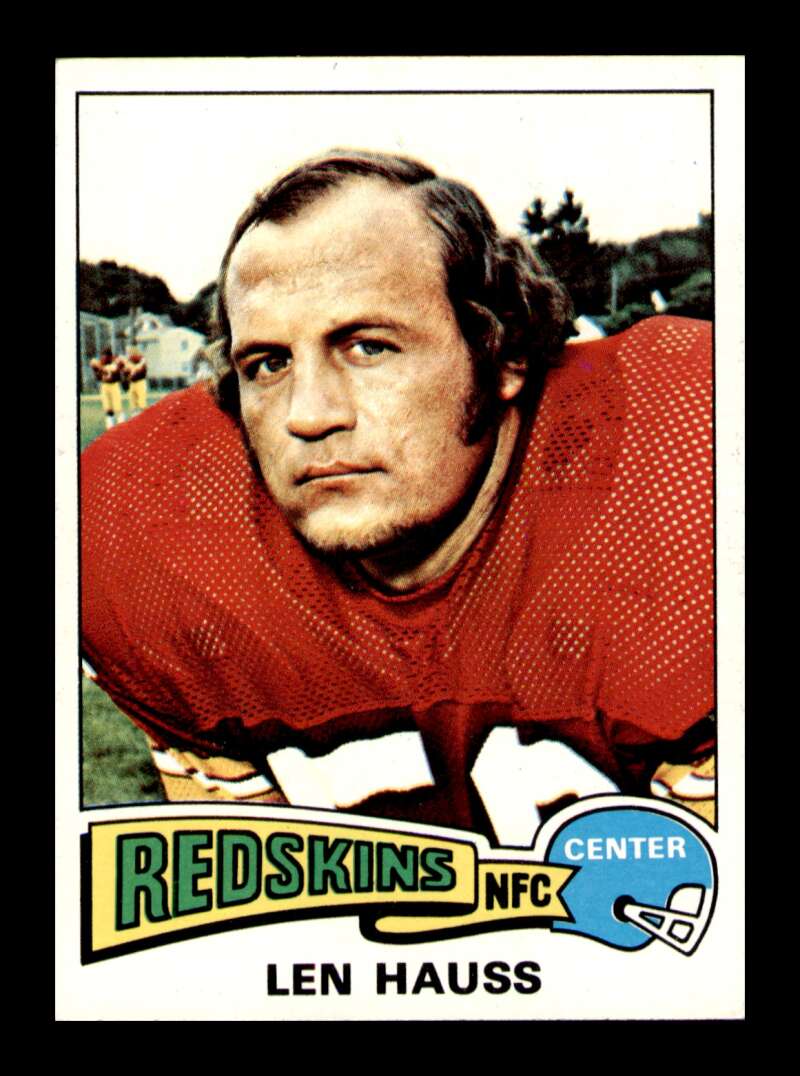 Load image into Gallery viewer, 1975 Topps Len Hauss #134 Washington Redskins Image 1
