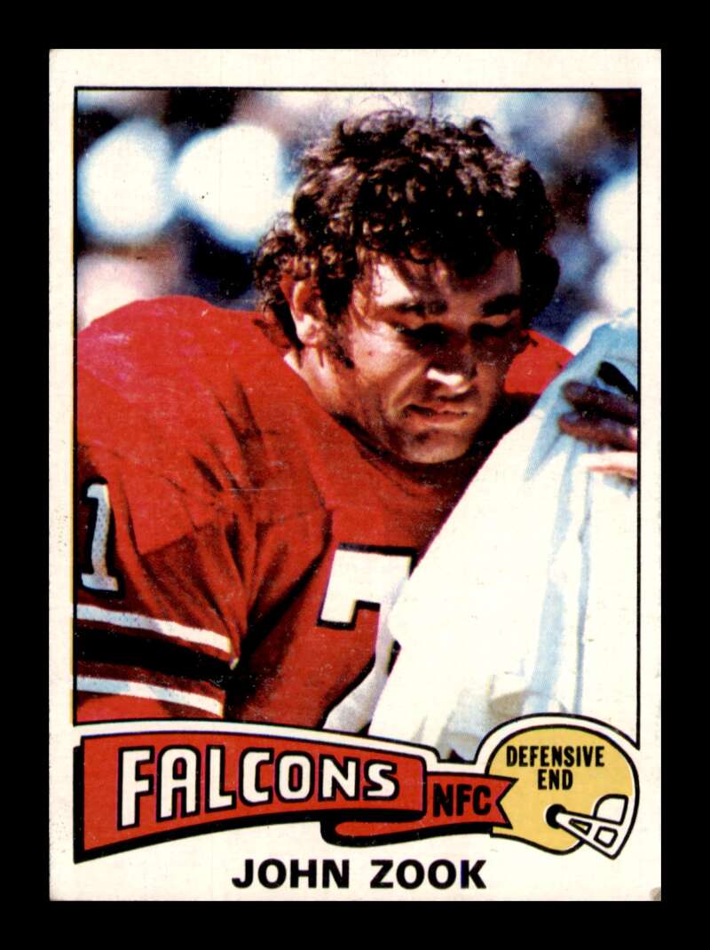 Load image into Gallery viewer, 1975 Topps John Zook #133 Atlanta Falcons Image 1
