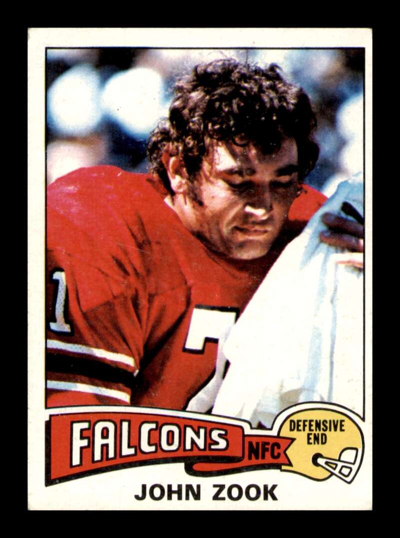 Load image into Gallery viewer, 1975 Topps John Zook #133 Atlanta Falcons Image 1
