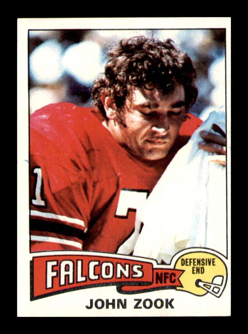 Load image into Gallery viewer, 1975 Topps John Zook #133 Atlanta Falcons Image 1
