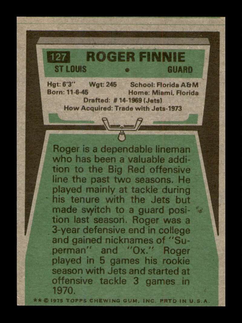 Load image into Gallery viewer, 1975 Topps Roger Finnie #127 St. Louis Cardinals Image 2
