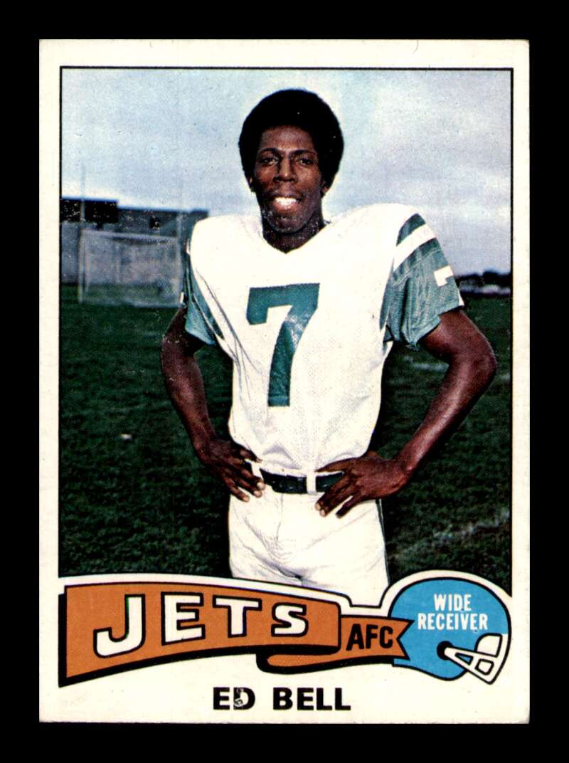 Load image into Gallery viewer, 1975 Topps Ed Bell #122 New York Jets Image 1
