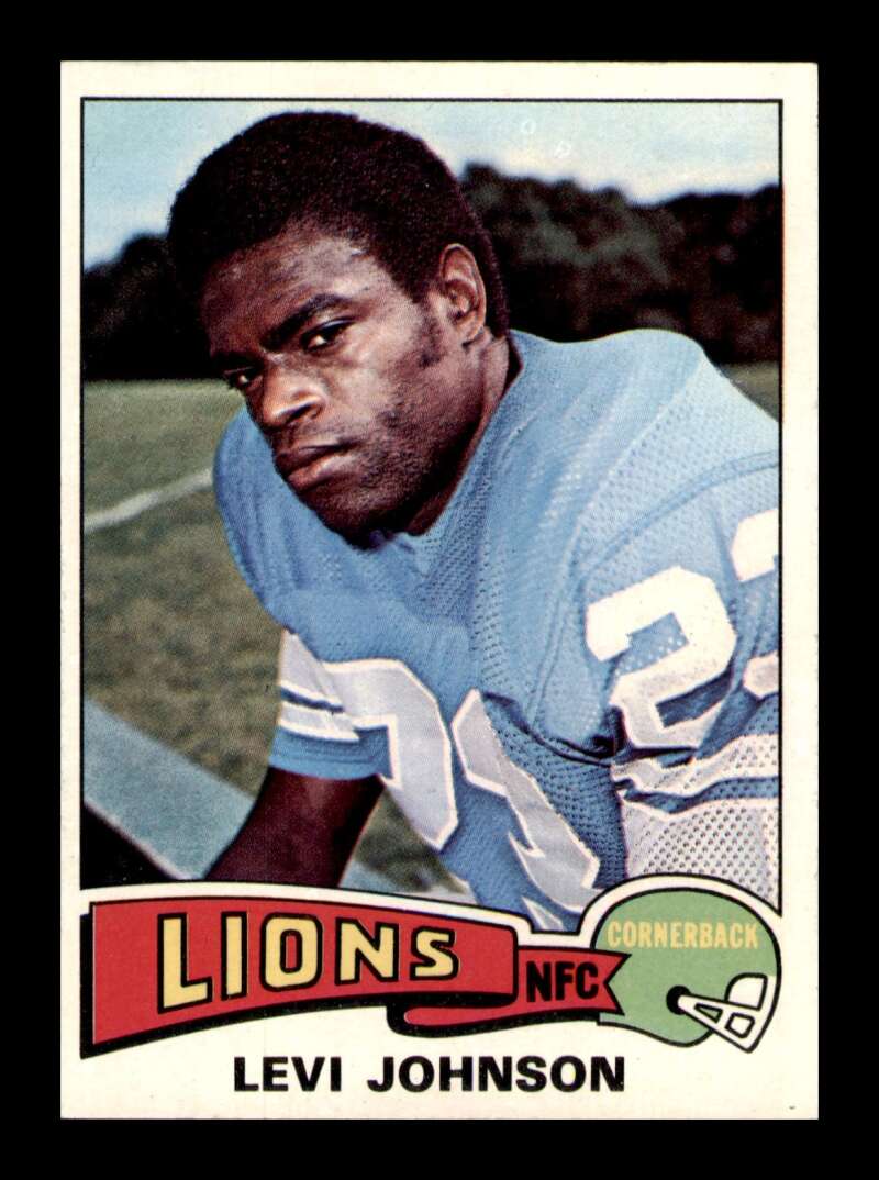 Load image into Gallery viewer, 1975 Topps Levi Johnson #119 Detroit Lions Image 1
