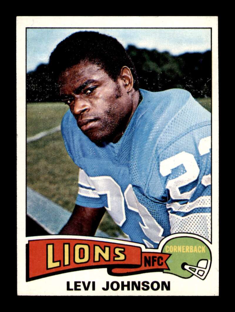 Load image into Gallery viewer, 1975 Topps Levi Johnson #119 Detroit Lions Image 1
