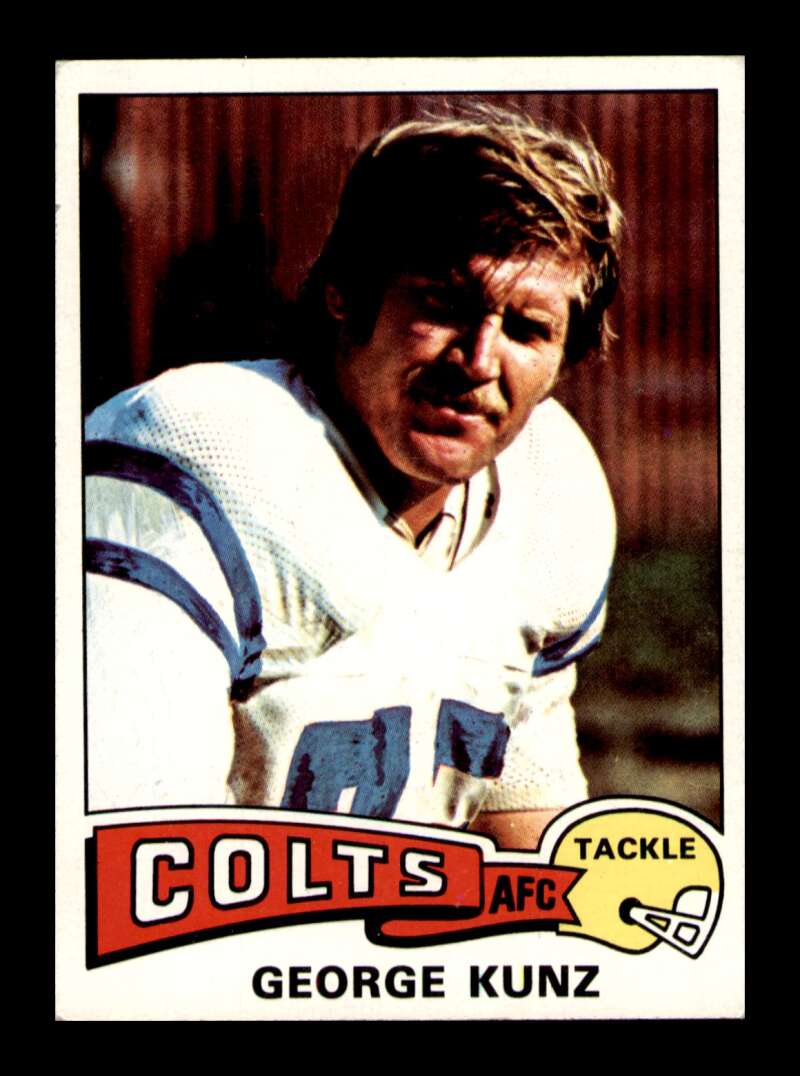 Load image into Gallery viewer, 1975 Topps George Kunz #117 Baltimore Colts Image 1
