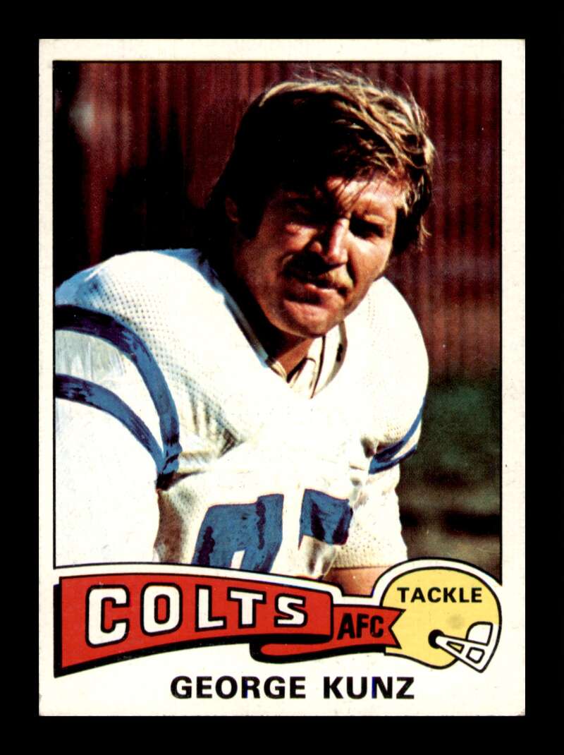 Load image into Gallery viewer, 1975 Topps George Kunz #117 Baltimore Colts Image 1
