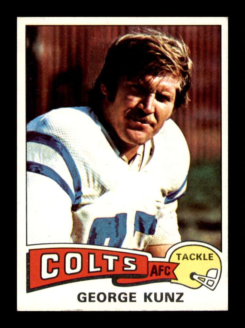 Load image into Gallery viewer, 1975 Topps George Kunz #117 Baltimore Colts Image 1
