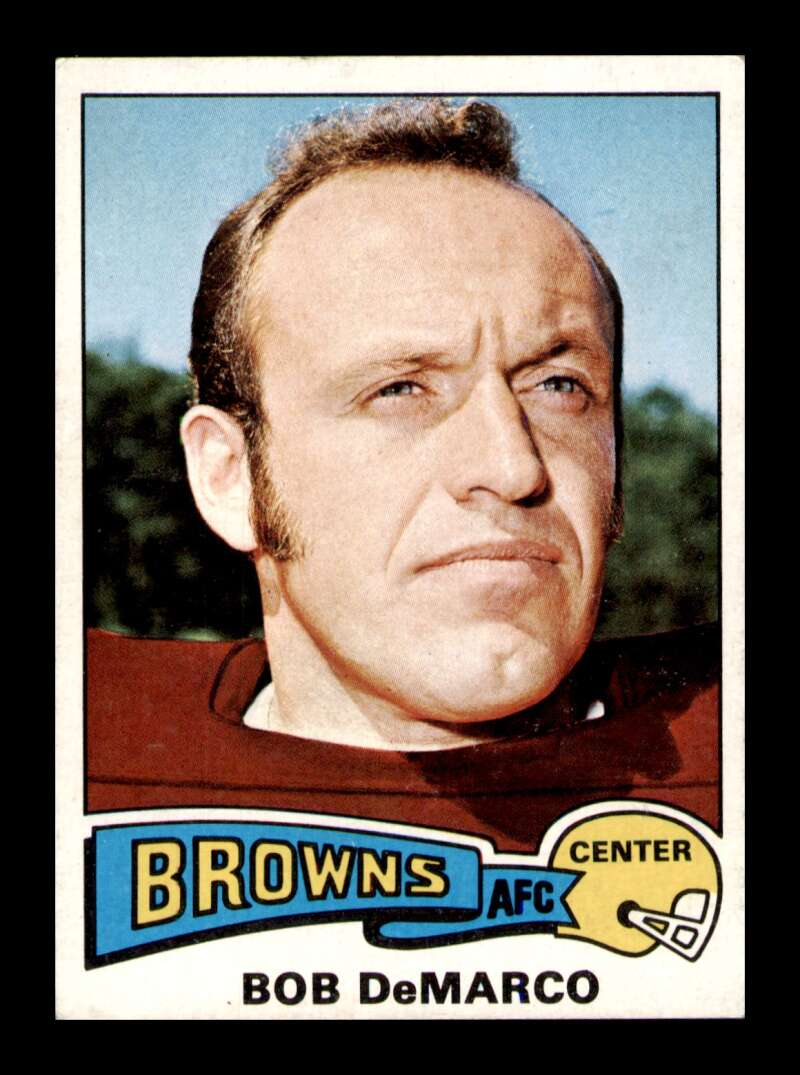 Load image into Gallery viewer, 1975 Topps Bob Demarco #109 Cleveland Browns Image 1
