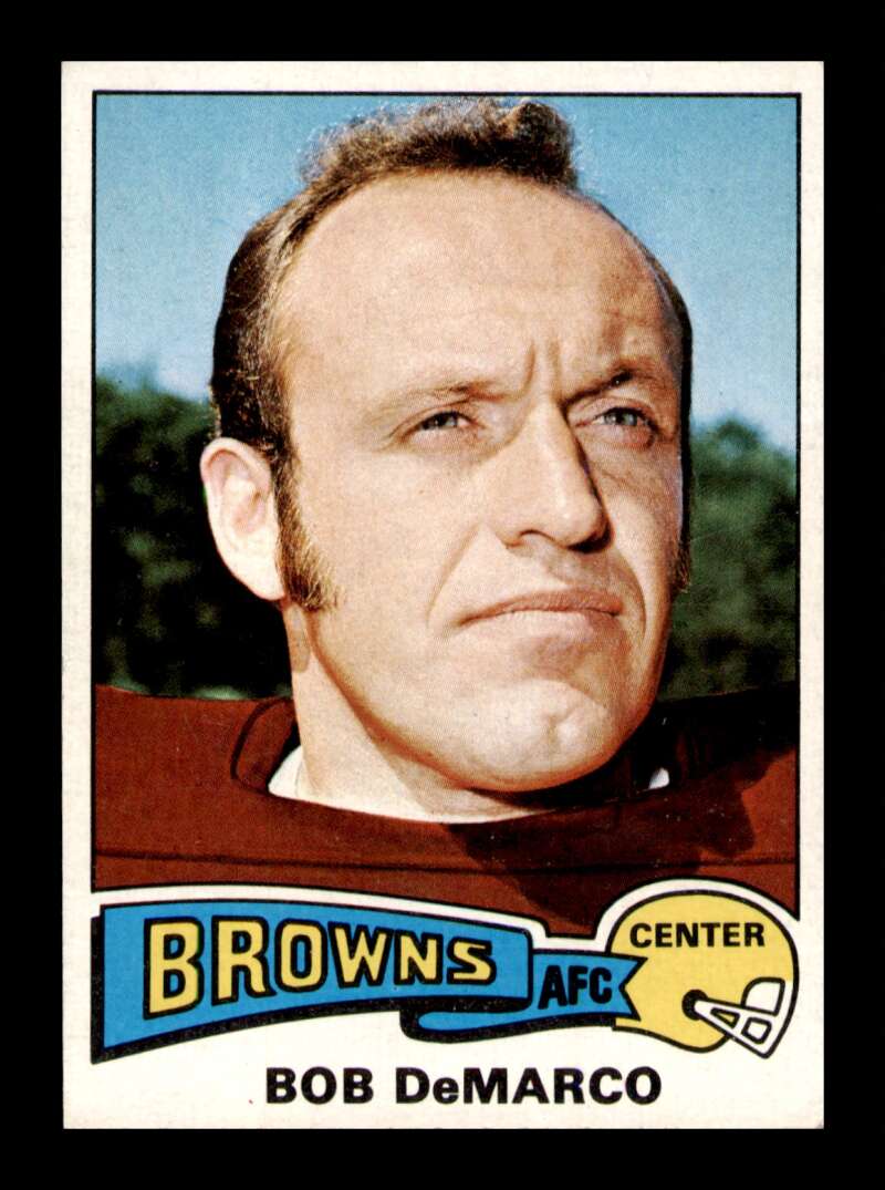 Load image into Gallery viewer, 1975 Topps Bob Demarco #109 Cleveland Browns Image 1
