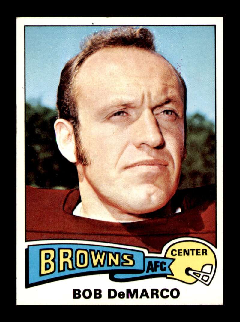 Load image into Gallery viewer, 1975 Topps Bob Demarco #109 Cleveland Browns Image 1
