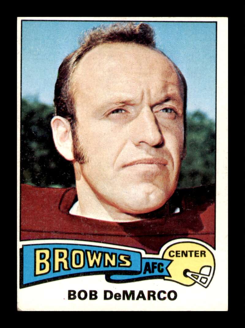 Load image into Gallery viewer, 1975 Topps Bob Demarco #109 Cleveland Browns Image 1
