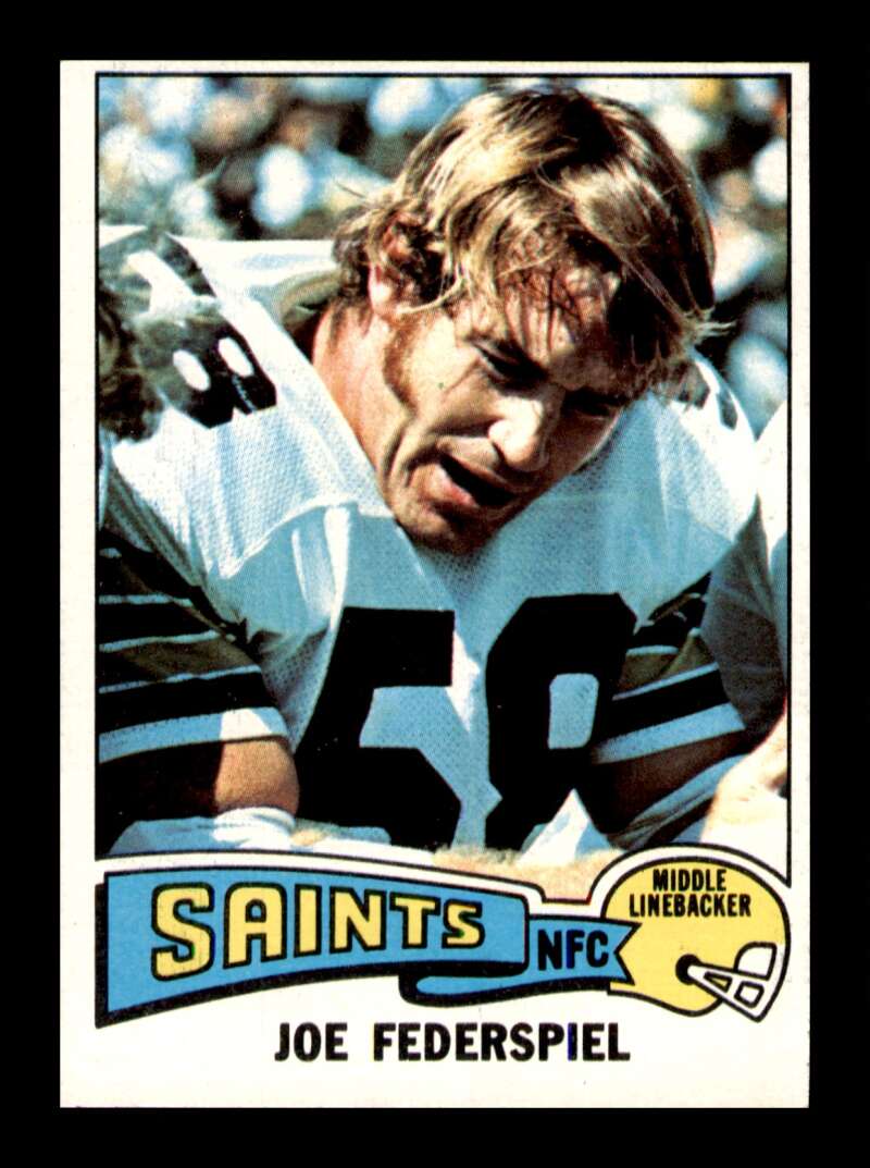 Load image into Gallery viewer, 1975 Topps Joe Federspiel #107 New Orleans Saints Image 1
