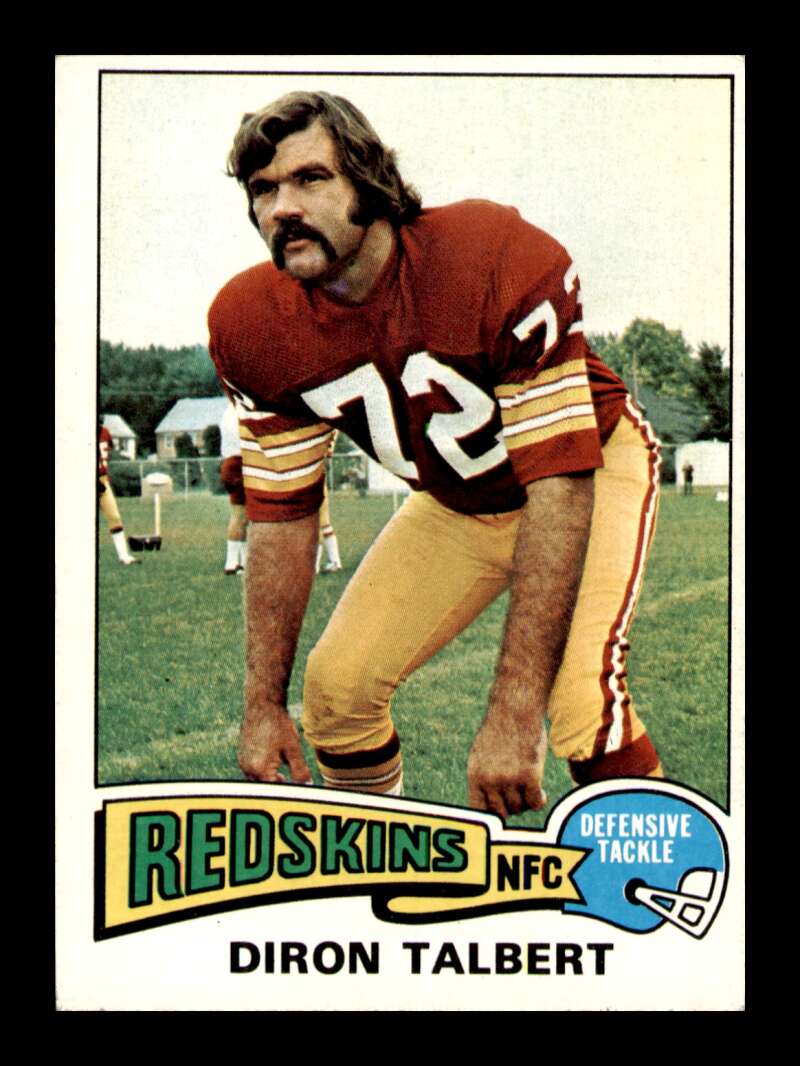 Load image into Gallery viewer, 1975 Topps Diron Talbert #106 Washington Redskins Image 1
