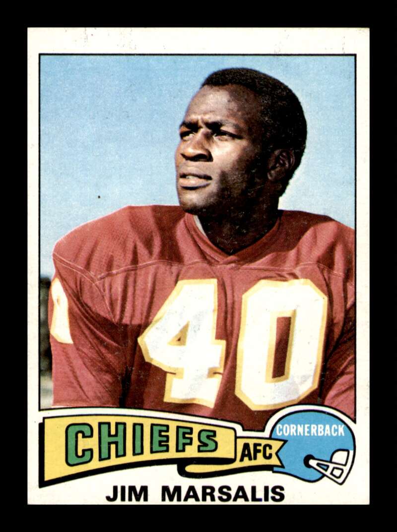 Load image into Gallery viewer, 1975 Topps Jim Marsalis #103 Kansas City Chiefs Image 1
