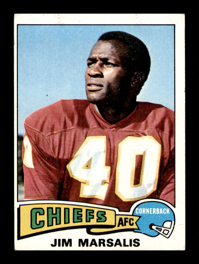 Load image into Gallery viewer, 1975 Topps Jim Marsalis #103 Kansas City Chiefs Image 1
